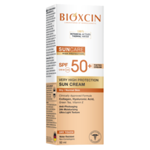 BIOXCIN SUNCARE VERY HIGH PROTECTION SUN TINTED DRY/NORMAL CREAM SPF50
